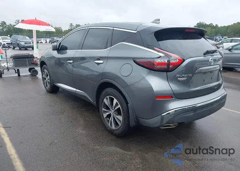 2020 Nissan Murano S Intelligent Awd z USA, uszkodzony, nr VIN 5N1AZ2AS4LN108873